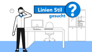 Erklärvideo-Stil - Whiteboard, Linien Stil