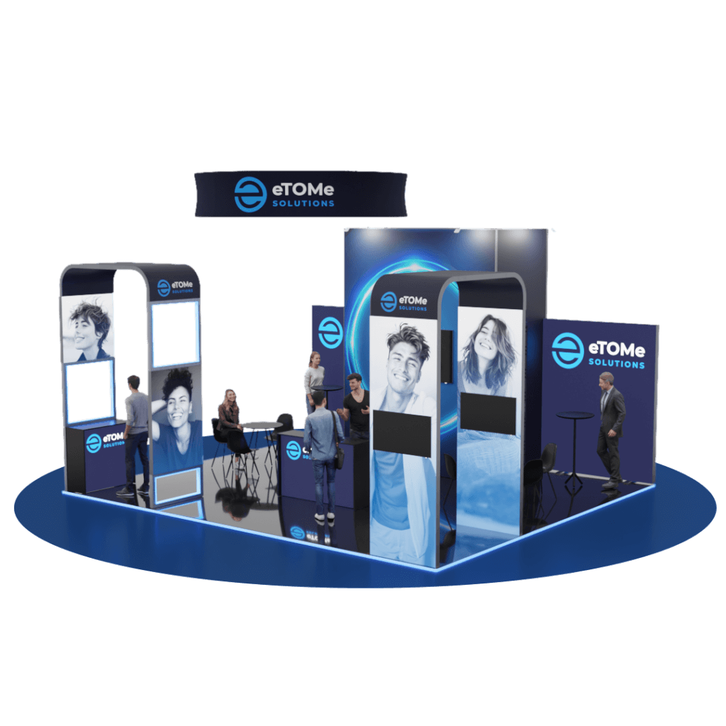 Messestand Medium